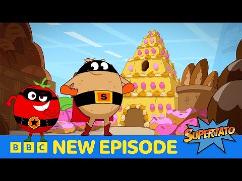 Supertato & Tomato in Evil Pea’s Frosted Doom Cave ❄️🕯️ | CBeebies