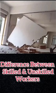 10K views · 70 reactions | Different between skilled & Unskilled worker | Civil Engineering QS | Facebook