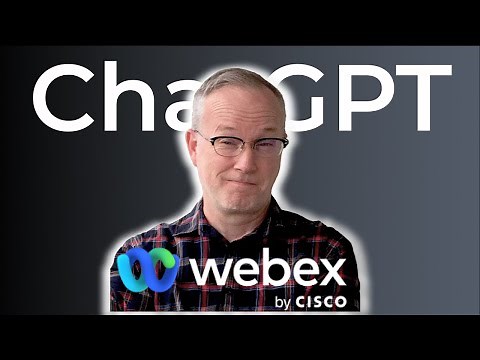 How to Build a ChatGPT Webex Bot