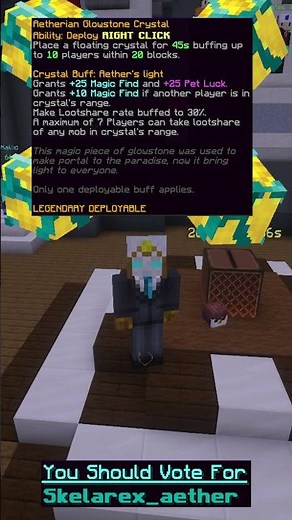 How To Add A Minecraft Aether Mod Reference Into Skyblock ?? #hypixelskyblock