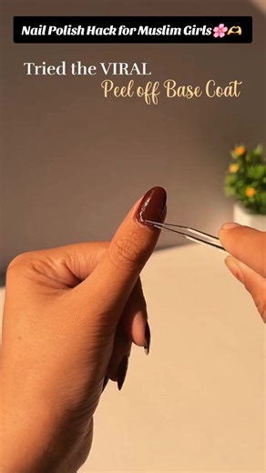 Nail polish for Muslim girls 💅 #halalnailpolish #muslimfashion #minivlog