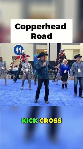 Copperhead Road Dance Tutorial: Easy Steps! #shorts