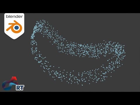 HOW TO MAKE PARTICLES FOLLOW A PATH USING A CURVE GUIDE IN BLENDER