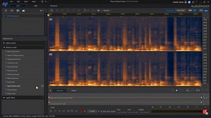 AudioDirector - スペクトル復元の使用方法