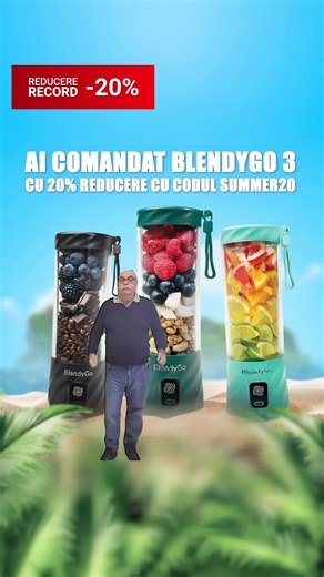 Reducere Record la BlendyGo cu 20% Discount