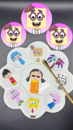 Painting Sprunki Characters Mixing Into a New Color! Can You Guess It?#colormixing