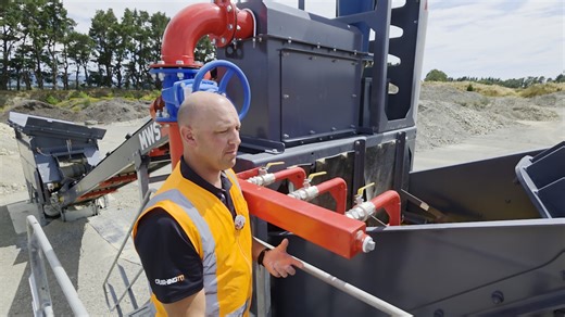 Get a behind-the-scenes look at the CSP-10 modular wash plant in our latest walkthrough video. See how smart digital controls, efficient washing, and cyclone technology turn feed material into clean aggregate and concrete-ready sand—while helping you increase throughput and maximize revenue. | Equip2