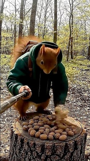 Epic Nut Cracking Challenge! 🐿️ Scout vs The Toughest Nut!