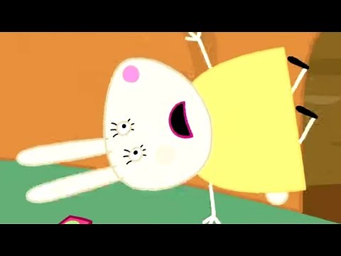 Kids TV and Stories | Peppa Pig and Suzy Sheep Visit Miss Rabbit | Kids Videos
