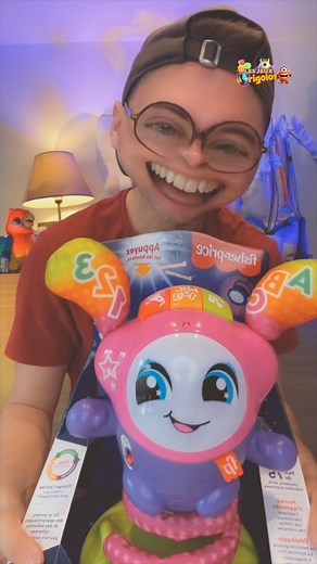 J’ai testé le jeu Fisher-Price Dj le robot danseur à rebond ! #teterigolote | Tête Rigolote