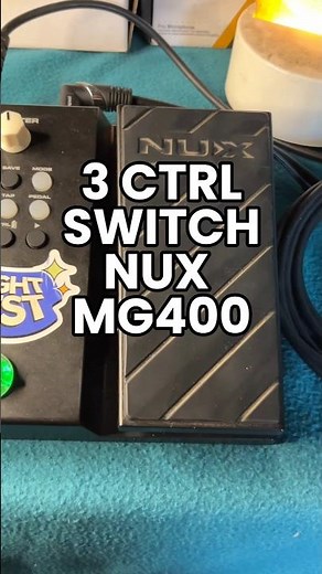 Mode Stomp box ada 3 kontrol ⁉️ #nuxmg400 #stompbox #multieffect #ytshorts #guitar #guitartok #gitar