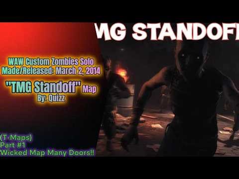WAW Custom Zombies Solo▐ "TMG Standoff" Map Part #1