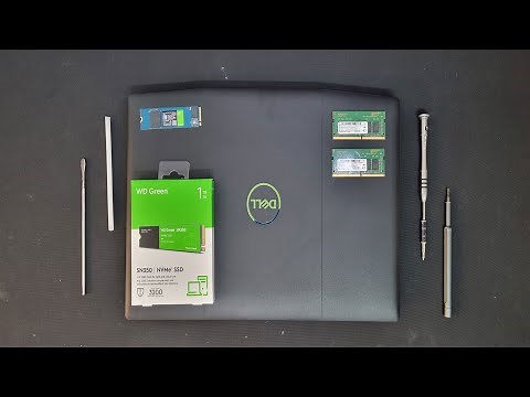 Dell G3 15 3500 (I5 - 9ª Geração) - Instalação de Memória Ram + Ssd