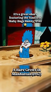 In A Hare Grows in Manhattan (1947) #bugsbunny recounts part of his life story for the first time in a short. Directed by #frizfreleng #looneytunes #animation #classiccartoons #warnerbros #animationreview #retro #cartoonnetwork #classicanimation #historynerd #vintagecartoons | Anthony's Animation Talk