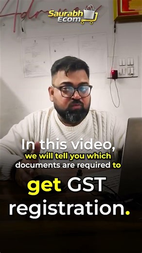 GST Kaise Banwaye? #online Selling Start Karne Ka Complete Process | #gst #ecommerce #shorts