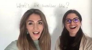 29K views · 557 reactions | Hi everybody! Here is a video for you on weather vocabulary! If you want to see more videos like this then subscribe here to Love English with Leila and Sabrah on YouTube: https://m.youtube.com/channel/UCbc6petup_AULPR28xvM84A ❤️ | British Accent Coaching | Facebook