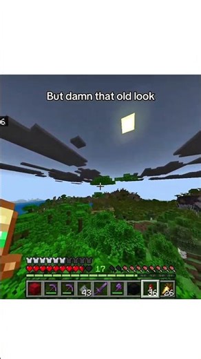 Bedrock’s NEW SHADER VS OLD #minecraft