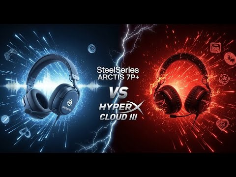 SteelSeries Arctis 7P+ vs. HyperX Cloud III