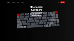 3D Interactive Keyboard Experience
