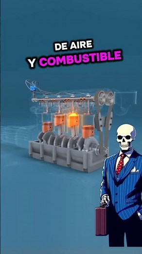 I4 Car Engine: Four-Stroke Engine #cars #engine #short