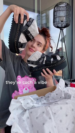 Platform Doc Martens Sandals Try On Haul