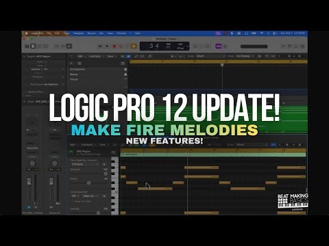 LOGIC PRO 12 UPDATE | HOW TO USE CHORD ID & THE STEP SEQUENCER TO MAKE FIRE MELODIES