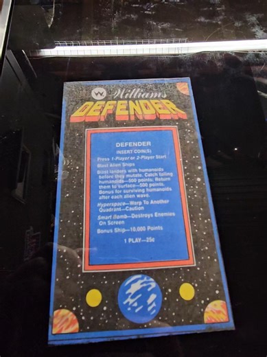 Playing the Classic Defender Arcade Game from 1980