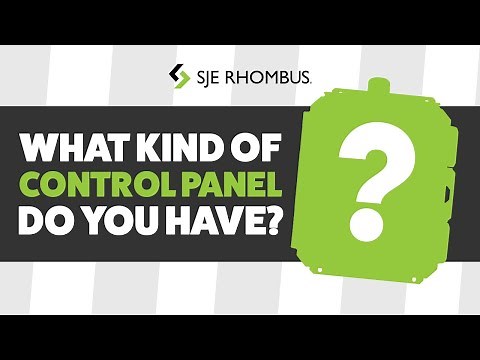 What Kind of Control Panel Do You Have? | SJE Rhombus