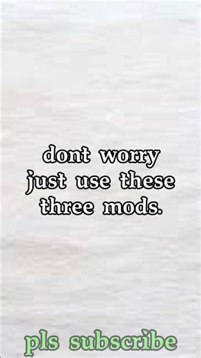 ✅How to increase fps in MINECRAFT✅