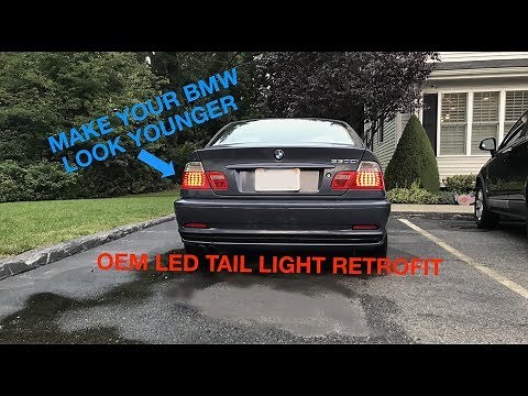E46 BMW LCI LED Taillight Retrofit! | PART 1