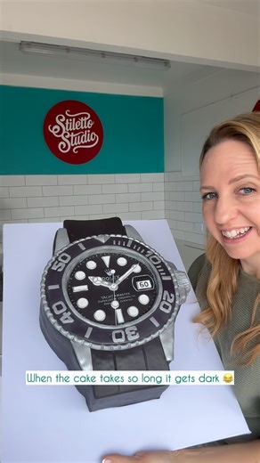 2.3K views · 90 reactions | The tiny details and hand cutting and hand painting on this cake took so long I swear I nearly went cross eyed  but so worth it for the finished product!!! | Stiletto Studio Cakes | Facebook