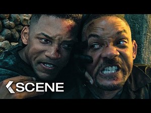 GEMINI MAN - Catacomb Fight Extended Scene (2019)