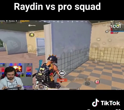 Raydin vs pro squad #1v4 #pubg #pubgmobile #raydin @رايدن