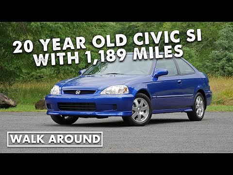 1999 Honda Civic Si Video Walkaround