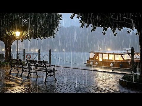 Heavy Rainstorm Ambience for Meditation, Healing, and Emotional Recovery