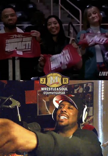 Ayeeeee @itswheezyblonde @minnieportable you guys are famous‼️😭🎉 #TNA #TNAImpact #ProWrestling #WrestleAndSoul