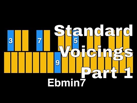 Jazz Vibraphone - Standard Voicings Part 1