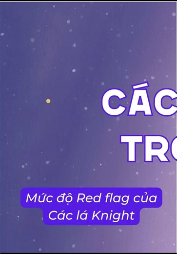 Mức độ red flag của các lá hoàng gia trong chuyện tình cảm 2. Các lá Kỵ sỹ #dorytarot #tarottiktok #kienthuctarot #hoctarot #dory_tarot_reader