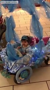 19K views · 179 reactions | This is magical. This little girl drerssed as cinderella has her own carriage. | The National Desk - TND | Facebook