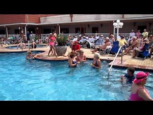 Wet and Wild Seniors - March Break Pool Party Games at Victoria Palms RV Resort