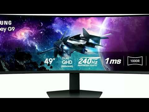 Samsung LS49CG954ENXZA 49” Odyssey G9 Series DQHD 1000R Curved Gaming Monitor Review