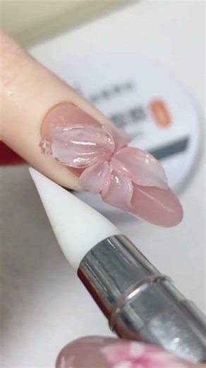 Beginner's guide to gel nails 4D nail art design best nail supply gel nail polish tutorial #nails