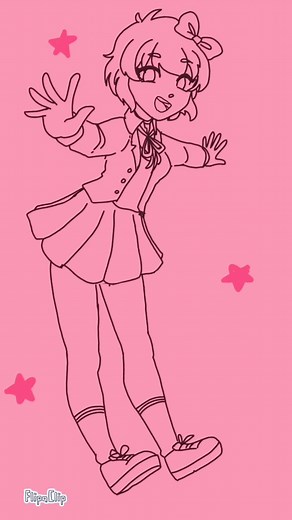 Monika, Sayori, Yuri, and Natsuki Fan Animation