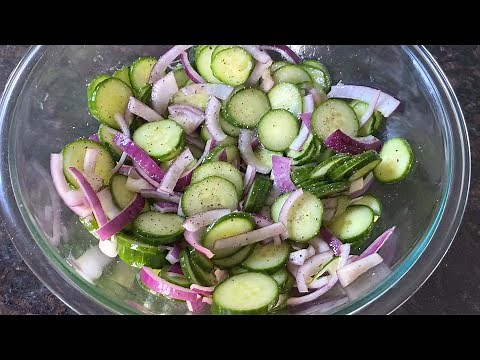 Cucumber Onion Salad