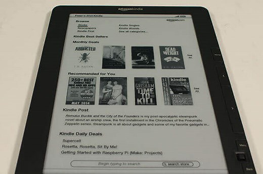 Retro Review – Amazon Kindle DX - Good e-Reader
