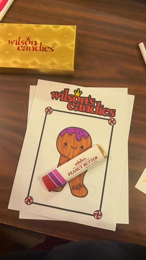 Come get your Wilson Candy coloring page before I color them all myself and start hanging them on the fridge like I’m 6 again. 🖍😭💜🍫 | Wilson Candy Company