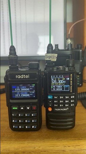 Comparing the Tidradio TD-H3 and the Radtel RT-890 Air Band Reception Capabilities Side by Side