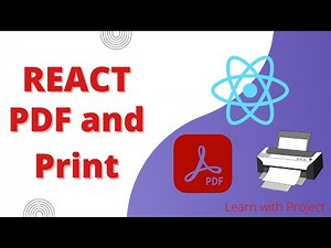 React PDF Generate and Data Print | React PDF | React Print