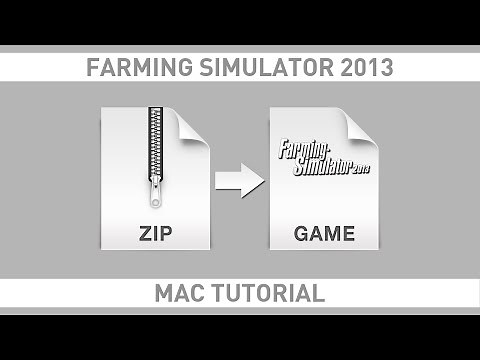 Farming Simulator 2013 - Mac Tutorials - How To Install Mods For Mac