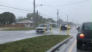 FLOODING: This is the current situation at 45th and Australian Avenue in West Palm Beach. https://cbs12.com/weather | CBS 12 News